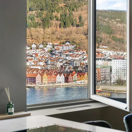 Nordnes - Amazing View Of Bryggen! Appartement Bergen